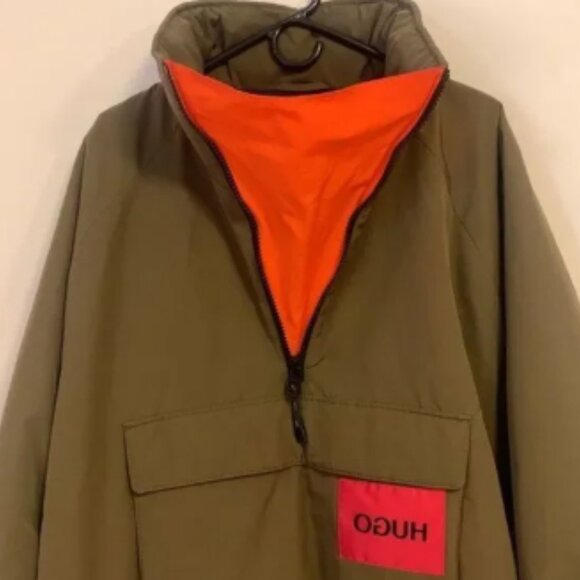 Hugo Boss Reversed Logo Pullover Jacket - Picture 4 of 7